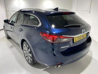 Mazda 6 2.2d SKYACTIV-D (184PS) Automatic GT Sport Nav+ 5dr Estate.