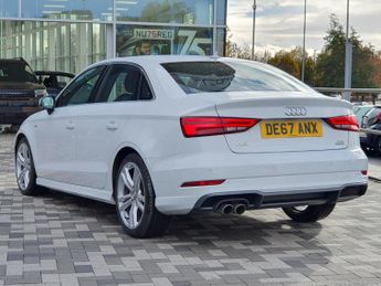 Audi A3 2.0 TDI 184 Quattro S Line 4dr S Tronic [7 Speed]