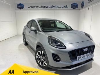 Ford Puma 1.0 Turbo EcoBoost (125PS) mHEV 6 spd Titanium 5dr.