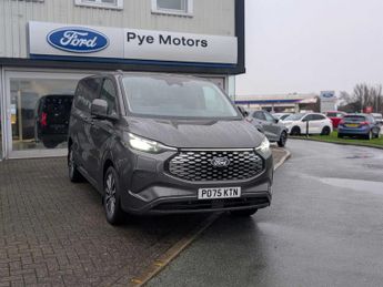 Ford Tourneo Custom Titanium X 65kWh 160kw / 218PS 1 Speed Automatic Bus M1 RWD 340 