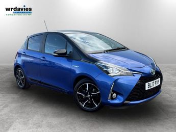Toyota Yaris 1.5 Hybrid Blue Bi-tone 5dr CVT