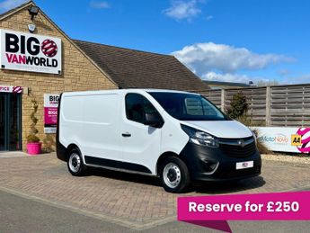Vauxhall Vivaro 2900 CDTI 125 L1H1 BITURBO ECOTEC SWB LOW ROOF  (22720)