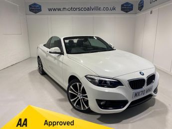 BMW 218 218i (136PS) Automatic Sport NAV 2dr Convertible.