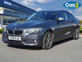 BMW 2 Series 218d Sport 2dr Step Auto [Nav]