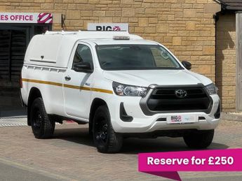 Toyota Hi Lux D-4D 150 ACTIVE 4WD SINGLE CAB WITH TRUCKMAN TOP  (22970)