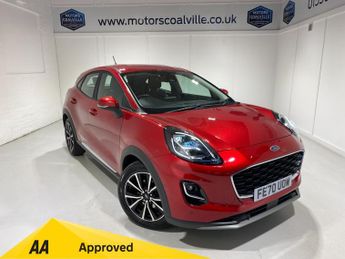 Ford Puma 1.0 Turbo EcoBoost (155PS) mHEV 6 spd Titanium 5dr** Driver Assi