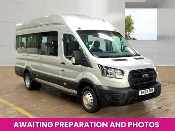 Ford Transit 460 TDCI 165 L4H3 LEADER ECOBLUE 17 SEAT BUS HIGH ROOF DRW RWD A