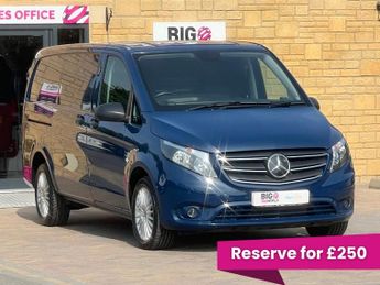 Mercedes Vito 116 CDI 163 L2H1 PREMIUM 9G-TRONIC LWB LOW ROOF RWD AUTO  (23329