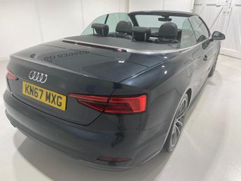Audi A5 2.0 TDi (190PS) S Line S Tronic Automatic 2dr Cabriolet.