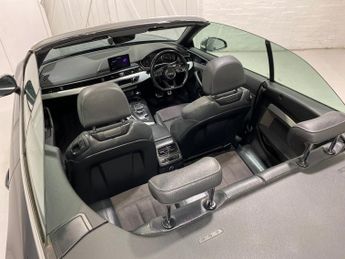 Audi A5 2.0 TDi (190PS) S Line S Tronic Automatic 2dr Cabriolet.