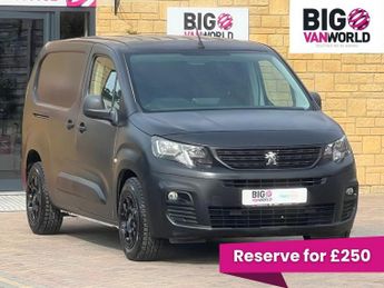 Peugeot Partner 950 BLUEHDI 100 L2H1 PROFESSIONAL LONG 6 SEAT CREW VAN LOW ROOF 