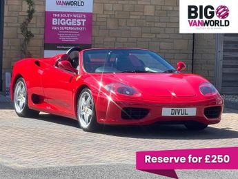 Ferrari 360 360 3.6 SPIDER 394 CONVERTIBLE AUTO