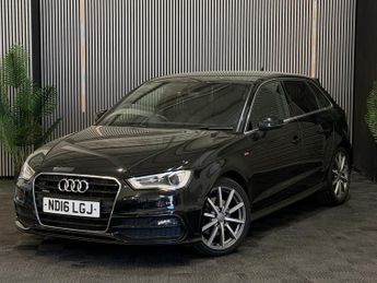 Audi A3 2.0 TDI S line Sportback 5dr Diesel S Tronic quattro Euro 6 (s/s