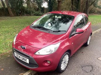 Ford Ka 1.2 Zetec Hatchback 3dr Petrol Manual Euro 6 (s/s) (69 ps)