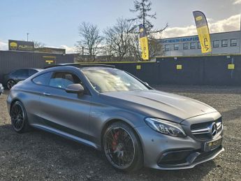 Mercedes-Benz C Class 4.0 C63 V8 BiTurbo AMG S (Premium) Coupe 2dr Petrol SpdS MCT Eur