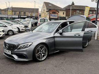 Mercedes-Benz C Class 4.0 C63 V8 BiTurbo AMG (Premium) SpdS MCT Euro 6 (s/s) 4dr