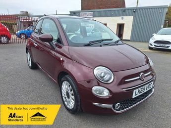 Fiat 500 1.2 Lounge Hatchback 3dr Petrol Manual Euro 6 (s/s) (69 bhp)