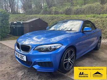 BMW 218 1.5 218i M Sport Convertible 2dr Petrol Auto Euro 6 (s/s) (136 p