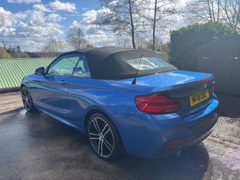 BMW 2 Series 1.5 218i M Sport Convertible 2dr Petrol Auto Euro 6 (s/s) (136 p