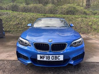 BMW 2 Series 1.5 218i M Sport Convertible 2dr Petrol Auto Euro 6 (s/s) (136 p
