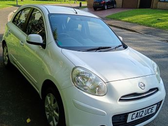 Nissan Micra 1.2 12V Acenta Hatchback 5dr Petrol Manual Euro 5 (80 ps)