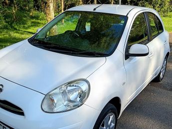 Nissan Micra 1.2 12V Acenta Hatchback 5dr Petrol Manual Euro 5 (80 ps)