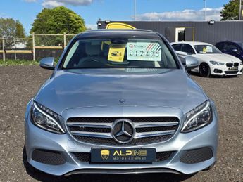 Mercedes-Benz C Class 2.1 C300dh Sport (Premium Plus) Saloon 4dr Diesel Hybrid G-Troni