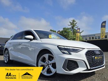 Audi A3 1.5 TFSI 35 S line Sportback 5dr Petrol Manual Euro 6 (s/s) (150
