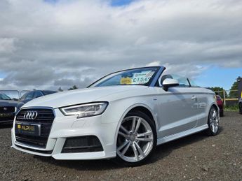 Audi A3 Cabriolet 2.0 TDI S line Convertible 2dr Diesel S Tronic Auto 6Spd Euro 6 