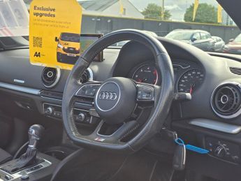 Audi A3 Cabriolet 2.0 TDI S line Convertible 2dr Diesel S Tronic Auto 6Spd Euro 6 