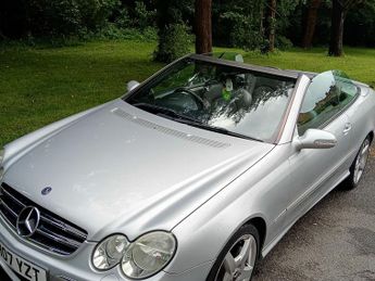 Mercedes-Benz CLK 1.8 CLK200 Kompressor Sport Cabriolet 2dr Petrol Automatic (214 