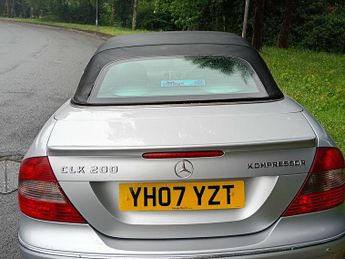 Mercedes-Benz CLK 1.8 CLK200 Kompressor Sport Cabriolet 2dr Petrol Automatic (214 