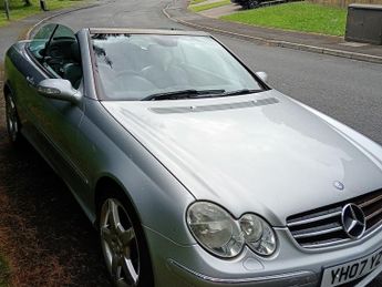 Mercedes-Benz CLK 1.8 CLK200 Kompressor Sport Cabriolet 2dr Petrol Automatic (214 