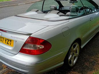 Mercedes-Benz CLK 1.8 CLK200 Kompressor Sport Cabriolet 2dr Petrol Automatic (214 