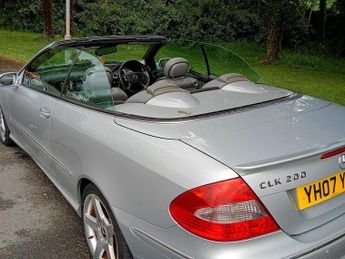 Mercedes-Benz CLK 1.8 CLK200 Kompressor Sport Cabriolet 2dr Petrol Automatic (214 