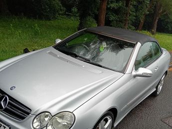 Mercedes-Benz CLK 1.8 CLK200 Kompressor Sport Cabriolet 2dr Petrol Automatic (214 