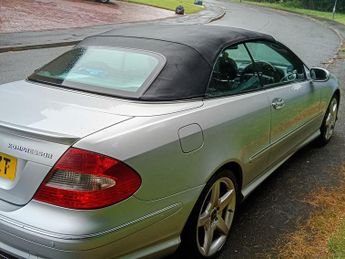 Mercedes-Benz CLK 1.8 CLK200 Kompressor Sport Cabriolet 2dr Petrol Automatic (214 