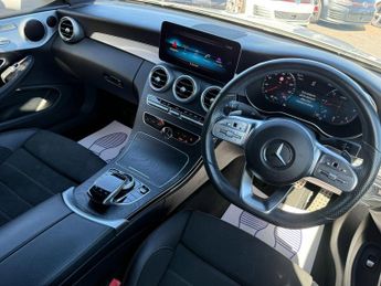 Mercedes-Benz C Class 2.0 C300d AMG Line (Premium) G-Tronic+ Euro 6 (s/s) 2dr