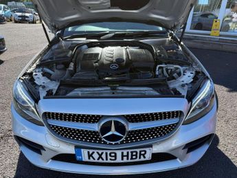 Mercedes-Benz C Class 2.0 C300d AMG Line (Premium) G-Tronic+ Euro 6 (s/s) 2dr