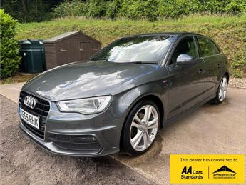 Audi A3 1.4 TFSI S line Sportback 5dr Petrol S Tronic Euro 6 (s/s) (Nav)