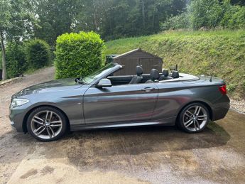 BMW 2 Series 1.5 218i M Sport Convertible 2dr Petrol Auto Euro 6 (s/s) (136 p