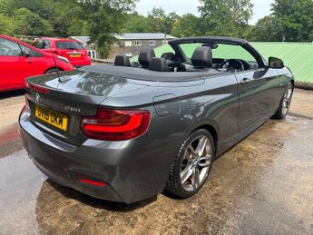 BMW 2 Series 1.5 218i M Sport Convertible 2dr Petrol Auto Euro 6 (s/s) (136 p