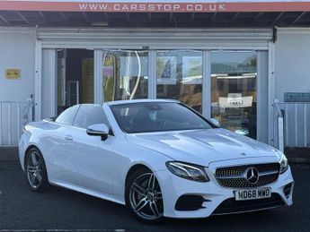 Mercedes E Class 2.0 E220d AMG Line Cabriolet G-Tronic+ Euro 6 (s/s) 2dr