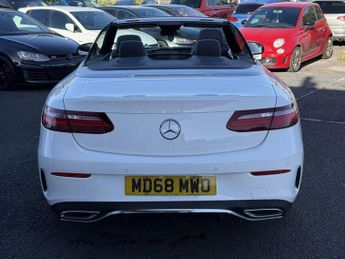 Mercedes-Benz E Class 2.0 E220d AMG Line Cabriolet G-Tronic+ Euro 6 (s/s) 2dr