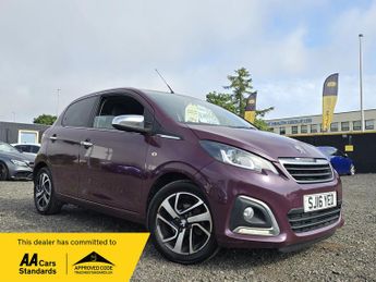 Peugeot 108 1.2 PureTech Feline Hatchback 5dr Petrol Euro 6 (82 ps)