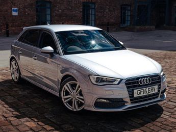 Audi A3 1.6 TDI S line Sportback 5dr Diesel Manual Euro 6 (s/s) (110 ps)