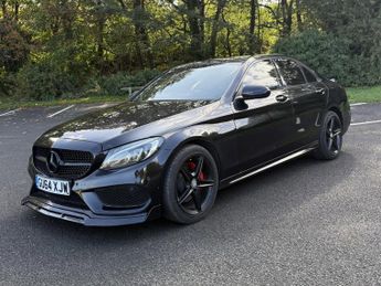 Mercedes-Benz C Class 2.1 C220 BlueTEC AMG Line Saloon 4dr Diesel G-Tronic+ Euro 6 (s/
