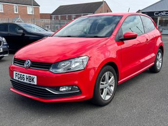 Volkswagen Polo 1.0 BlueMotion Tech Match Hatchback 3dr Petrol Manual Euro 6 (s/