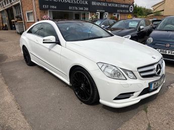 Mercedes E Class 1.8 E200 BlueEfficiency Sport Coupe 2dr Petrol G-Tronic+ Euro 5 