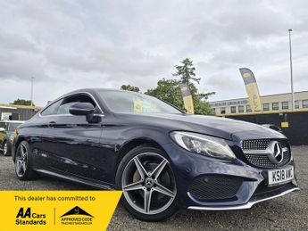 Mercedes C Class 2.1 C220d AMG Line Coupe 2dr Diesel G-Tronic+ Euro 6 (s/s) (170 